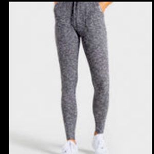 Gymshark Slounge Leggings - Black Marl